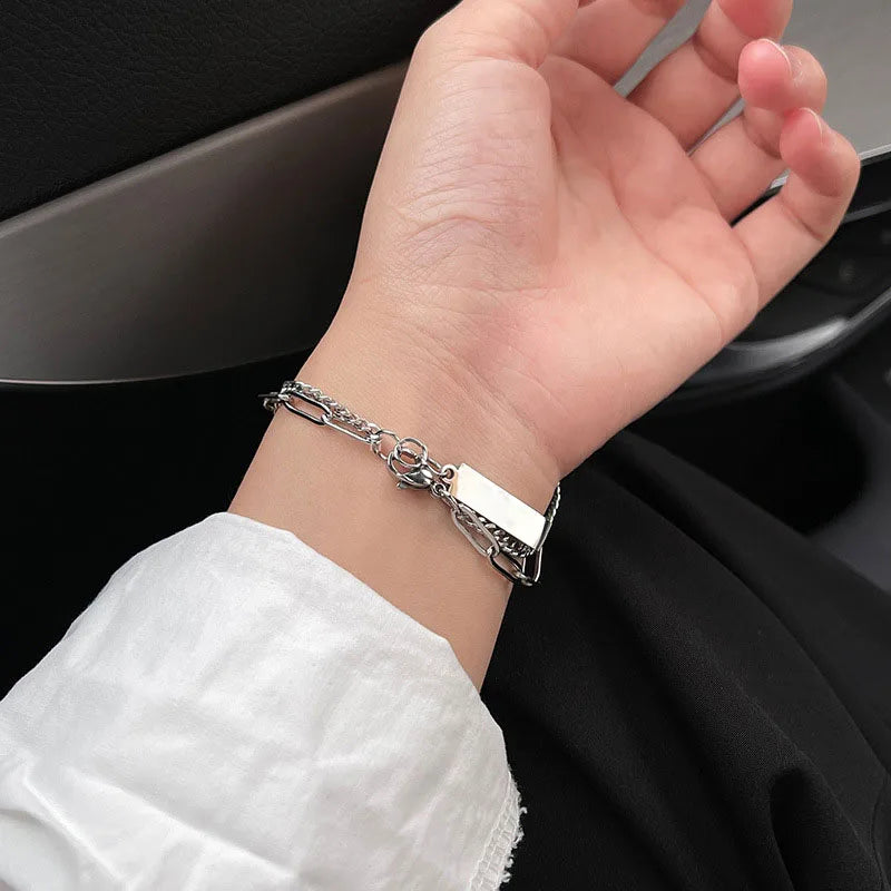 Women Pendant Man Bracelets Couple Friendship Bracelets