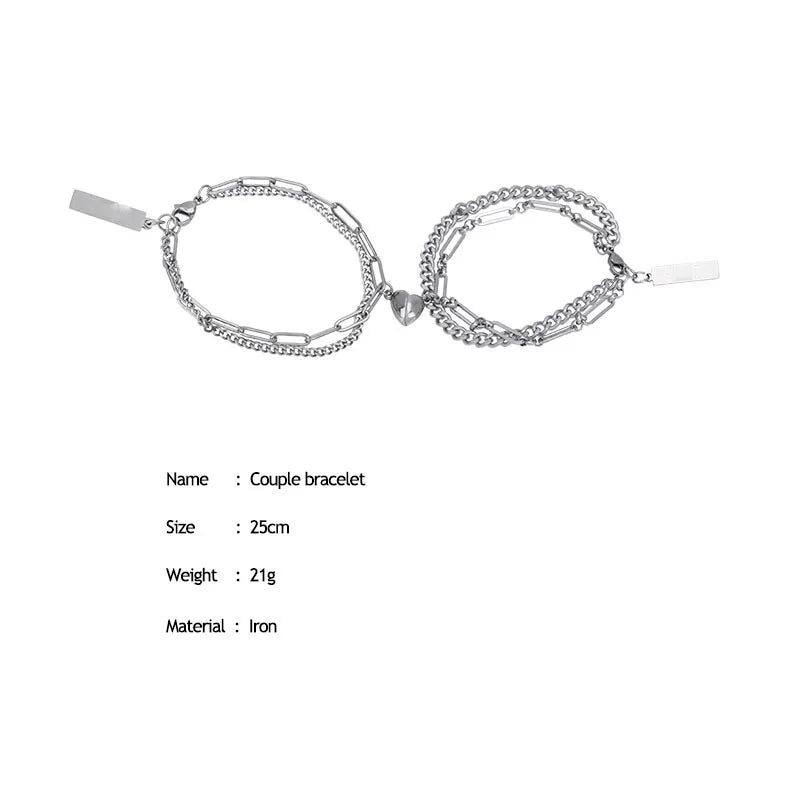 Women Pendant Man Bracelets Couple Friendship Bracelets
