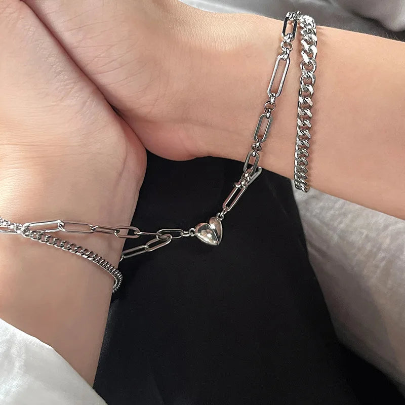 Women Pendant Man Bracelets Couple Friendship Bracelets