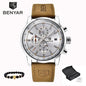 Sports Watch Waterproof Casual Fashion Quartz Watch Business Watch Luminous Calendar Men'