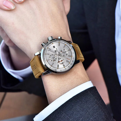 Sports Watch Waterproof Casual Fashion Quartz Watch Business Watch Luminous Calendar Men'