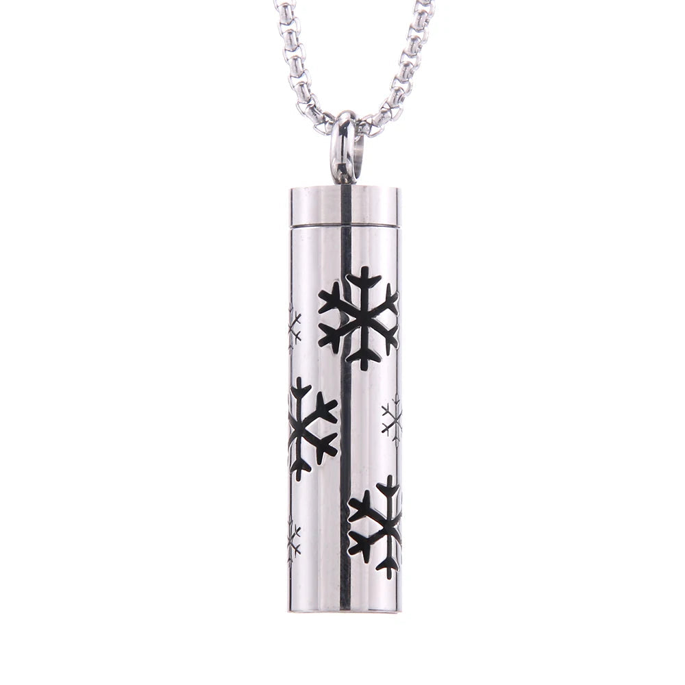 Aromatherapy Jewelry Necklaces Essential Oil Diffuser Necklace Stainless Steel Open Locket Aroma Scent Perfume Necklace