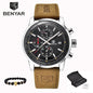 Sports Watch Waterproof Casual Fashion Quartz Watch Business Watch Luminous Calendar Men'
