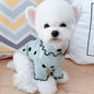 Dot turtleneck dog