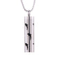Aromatherapy Jewelry Necklaces Essential Oil Diffuser Necklace Stainless Steel Open Locket Aroma Scent Perfume Necklace
