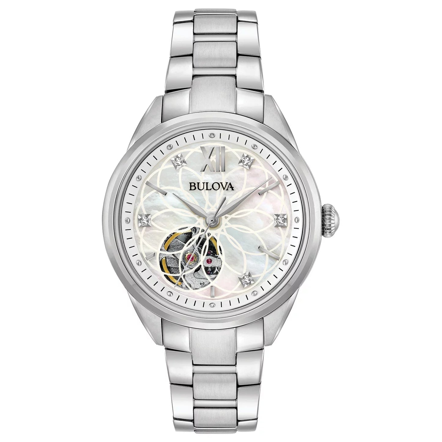 Pearl Stainless Steel Analog Watch 96P181