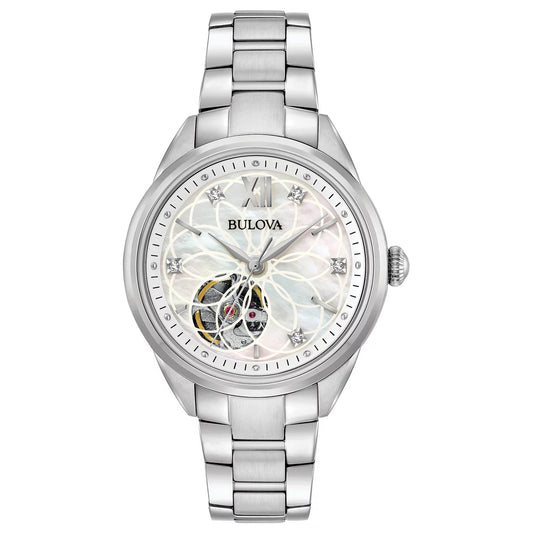 Pearl Stainless Steel Analog Watch 96P181