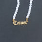 12 Zodiac Pearl Necklace
