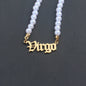 12 Zodiac Pearl Necklace