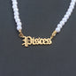 12 Zodiac Pearl Necklace