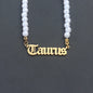 12 Zodiac Pearl Necklace