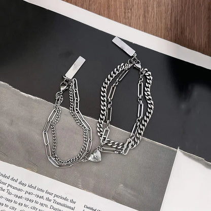 Women Pendant Man Bracelets Couple Friendship Bracelets