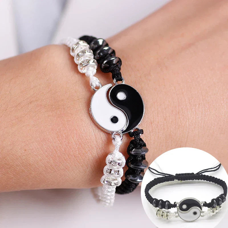 Yin Yang Couple Bracelets