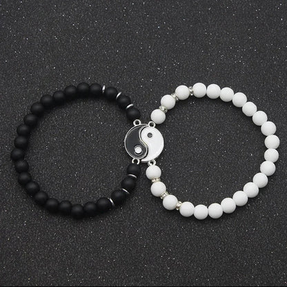 Yin Yang Couple Bracelets
