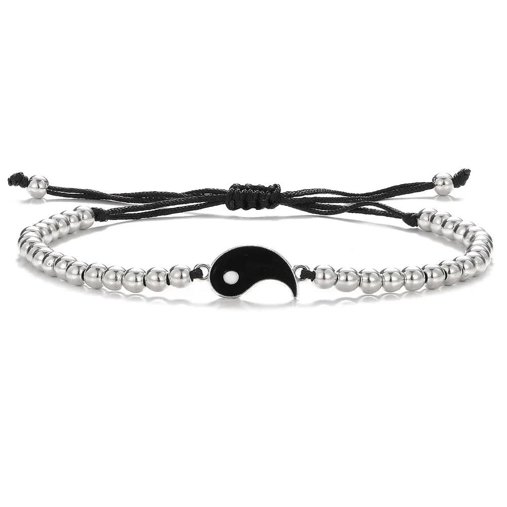 Yin Yang Couple Bracelets