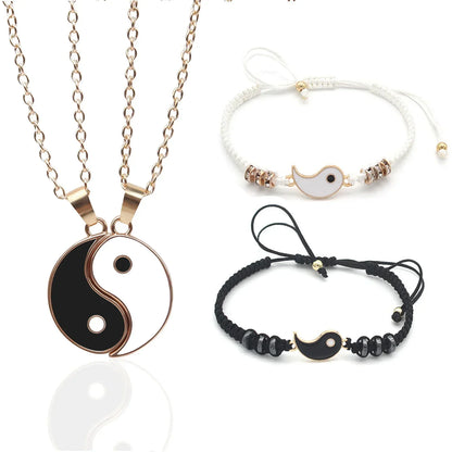 Yin Yang Couple Bracelets
