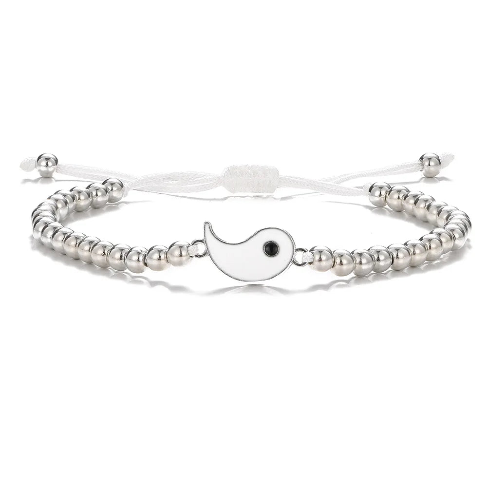 Yin Yang Couple Bracelets