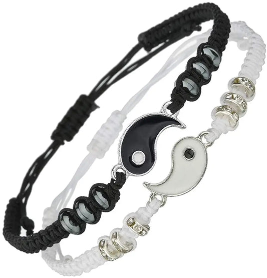 Yin Yang Couple Bracelets