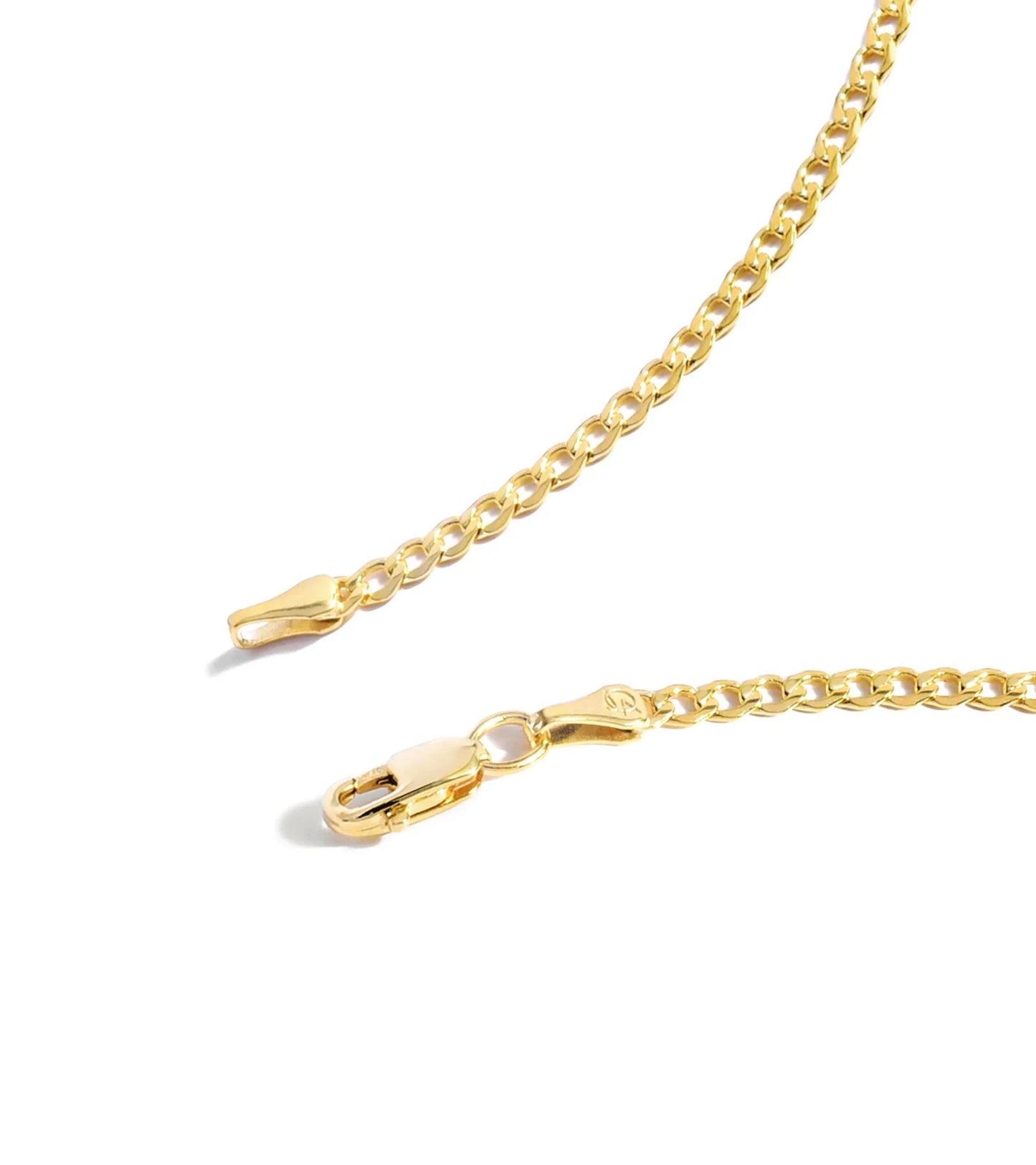 Gold Chain Necklace Collection - 14K Solid Yellow Gold Filled Miami Cuban Curb Link Chain Necklaces