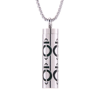 Aromatherapy Jewelry Necklaces Essential Oil Diffuser Necklace Stainless Steel Open Locket Aroma Scent Perfume Necklace