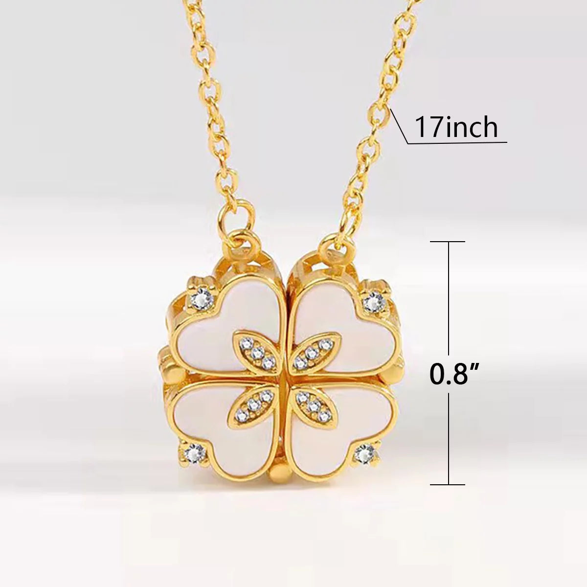 Leaf Clover Necklace – Perfect Gift for Any Occasion